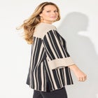 Jacquard Colorblock Pullover image number 2