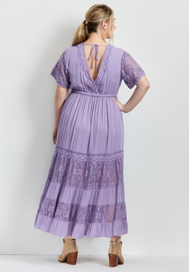 Raven Lace Maxi Dress image number 1