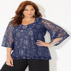 Allover Lace Blouse image number null