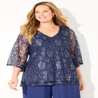 Allover Lace Blouse image number null