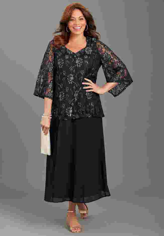 Allover Lace Blouse image number 0