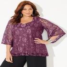 Allover Lace Blouse image number null