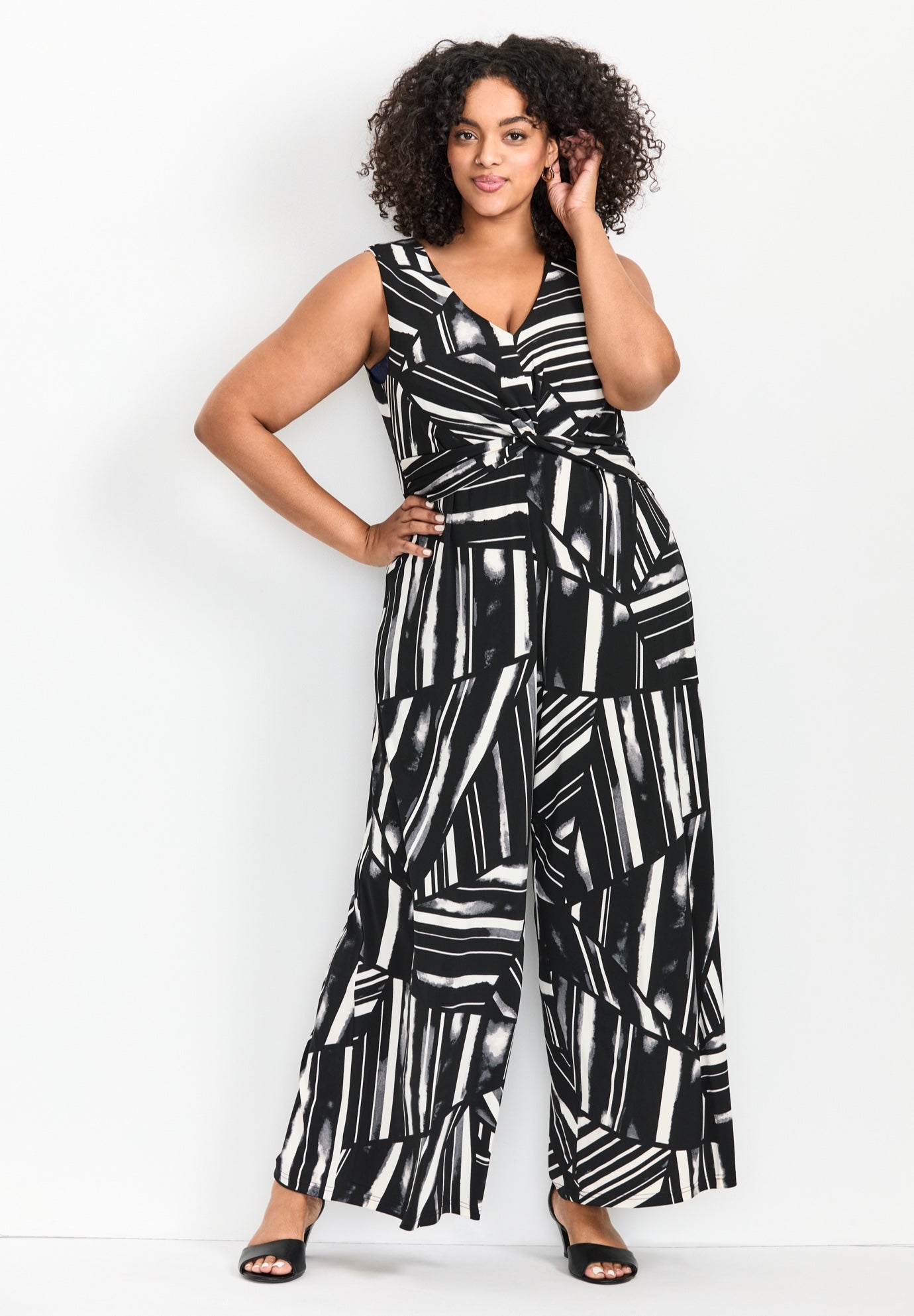 Audrey Twist Front Jumpsuit image number 0