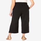 Side Pocket Essential Stretch Yoga Capri Pant image number null