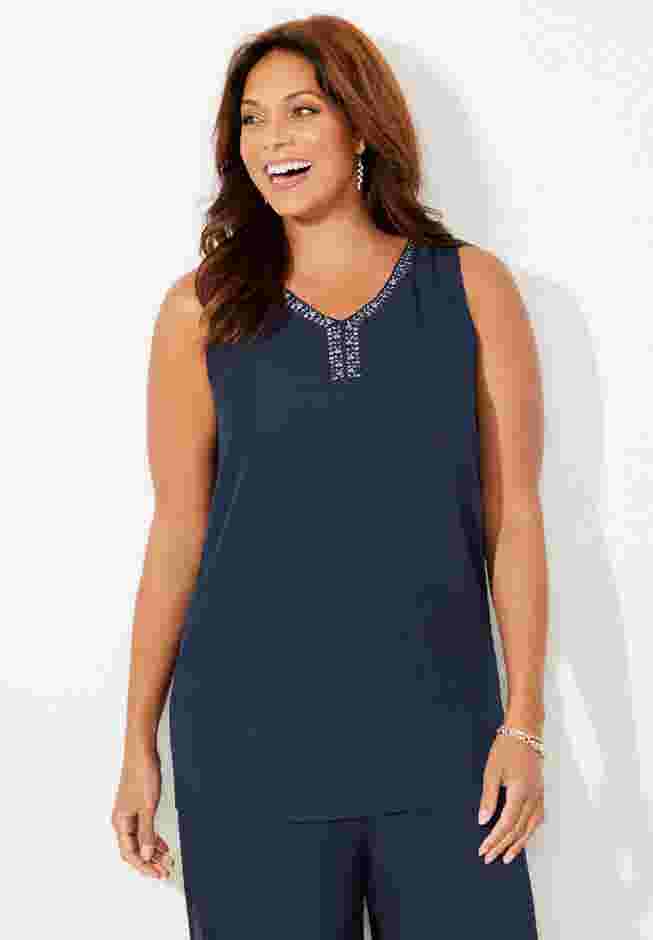 Ritzy Cardigan & Tank Set image number 3