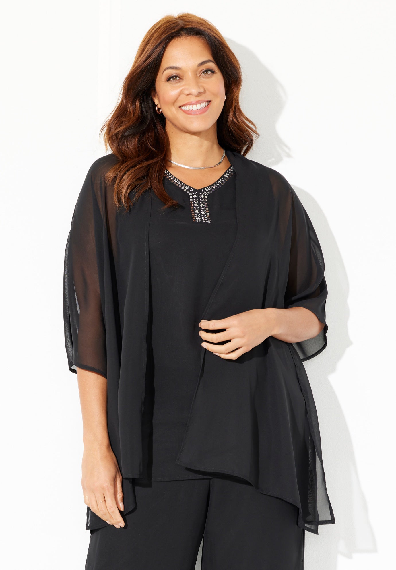 Ritzy Cardigan & Tank Set image number 0