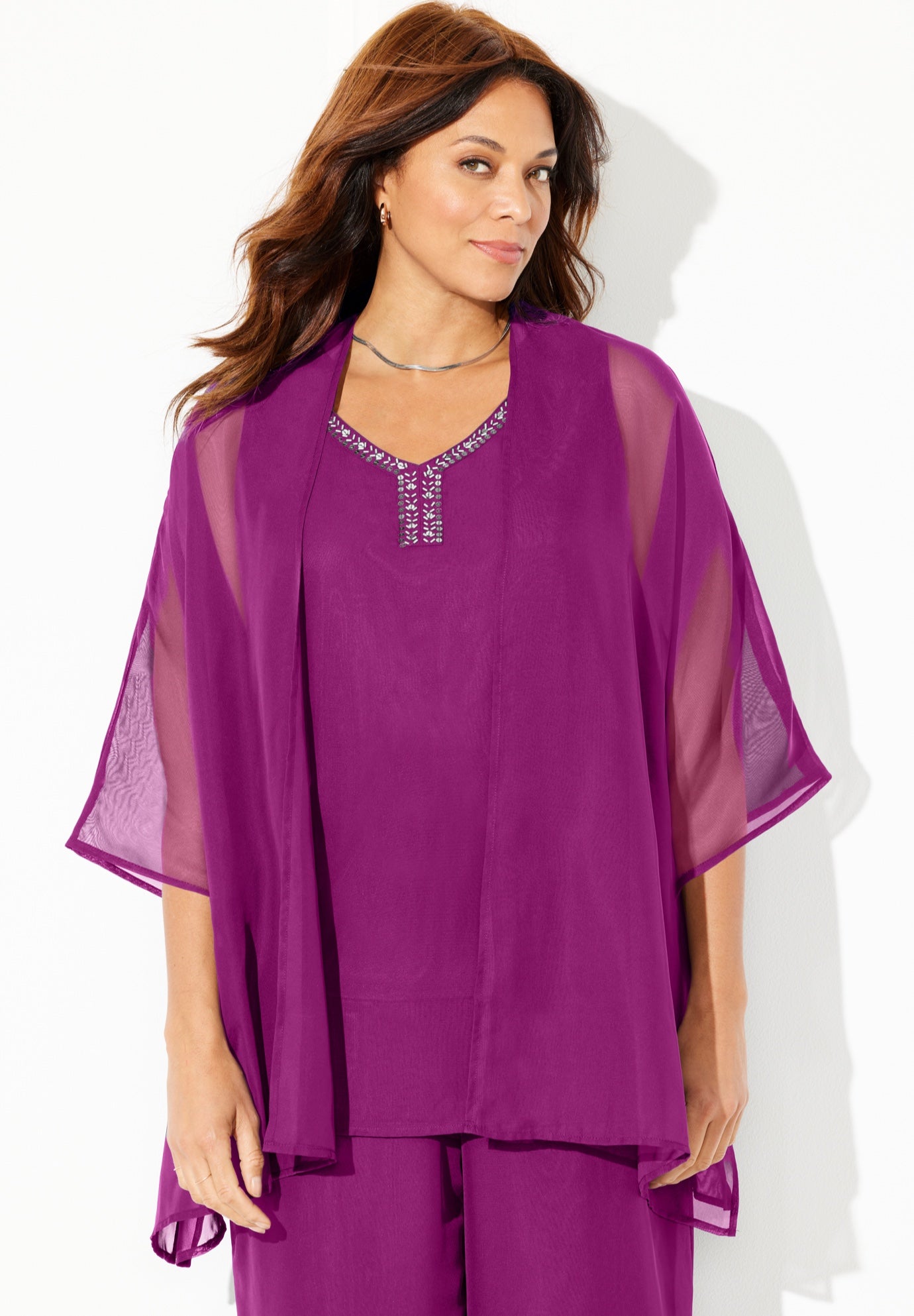 Ritzy Cardigan & Tank Set image number 0