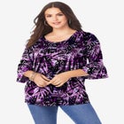 Plus Size Cotton Ultimate Bell Sleeve Tee image number null