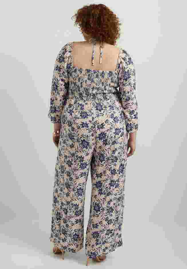 Smocked Jumpsuit image number 1