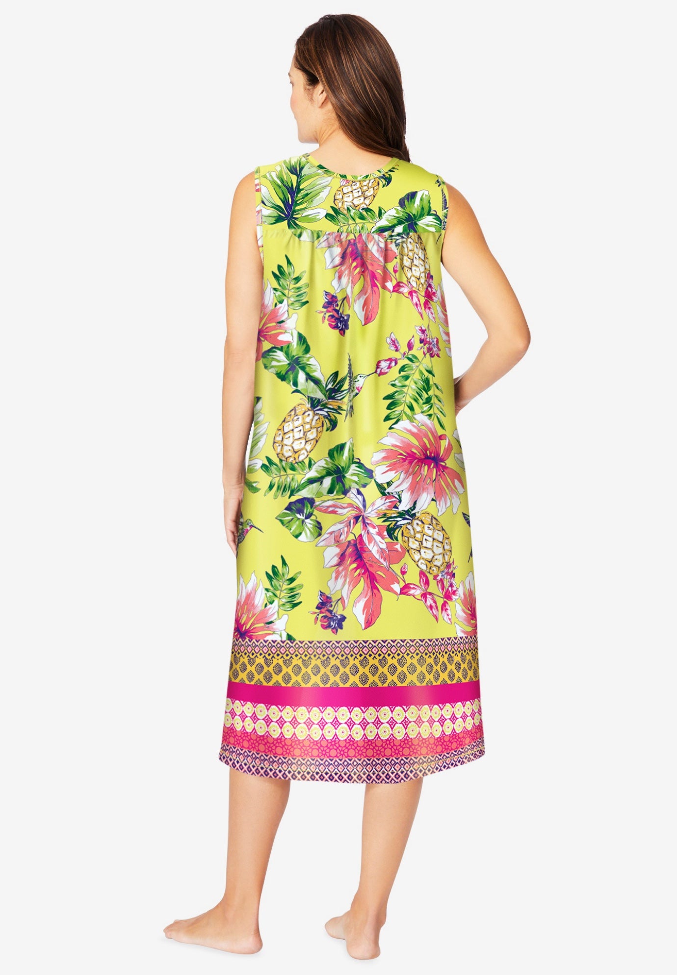 Sleeveless Print Lounger image number 1