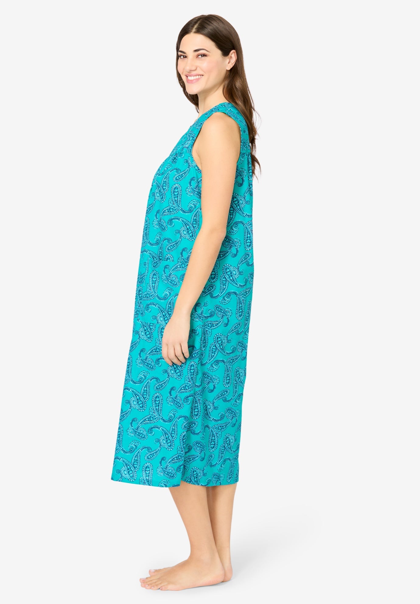 Sleeveless Print Lounger image number 2