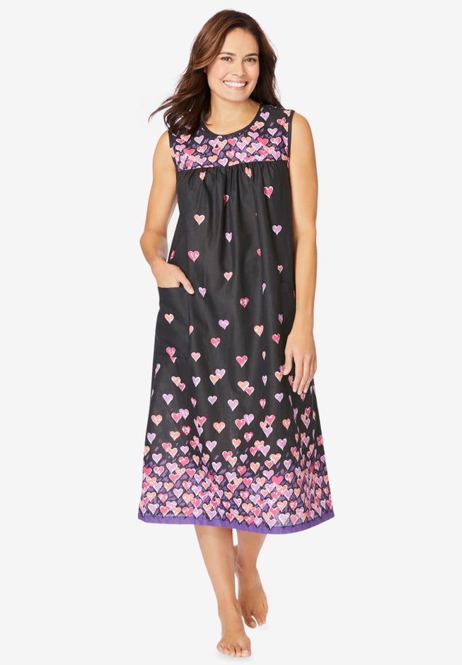 Sleeveless Print Lounger image number 0