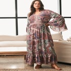 Arlo Bell Sleeve Maxi Dress image number 0