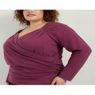 Faux Wrap Top image number null