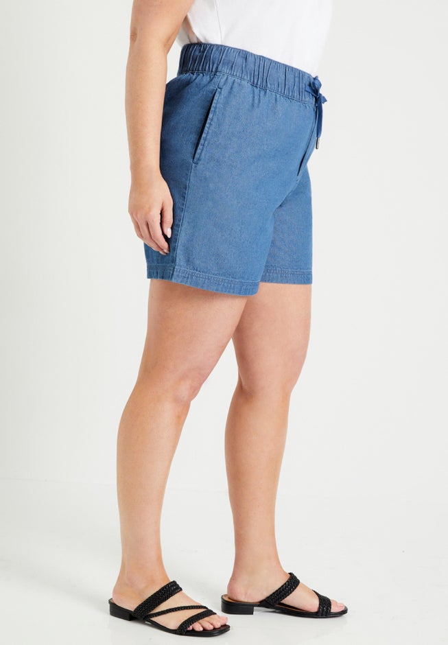 Denim Bermuda Shorts image number 2