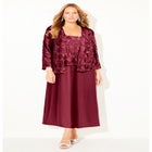 Embroidered Jacket Dress image number null