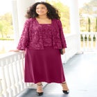 Embroidered Jacket Dress image number null