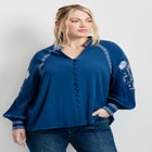 Chloe Embroidered Blouse image number null