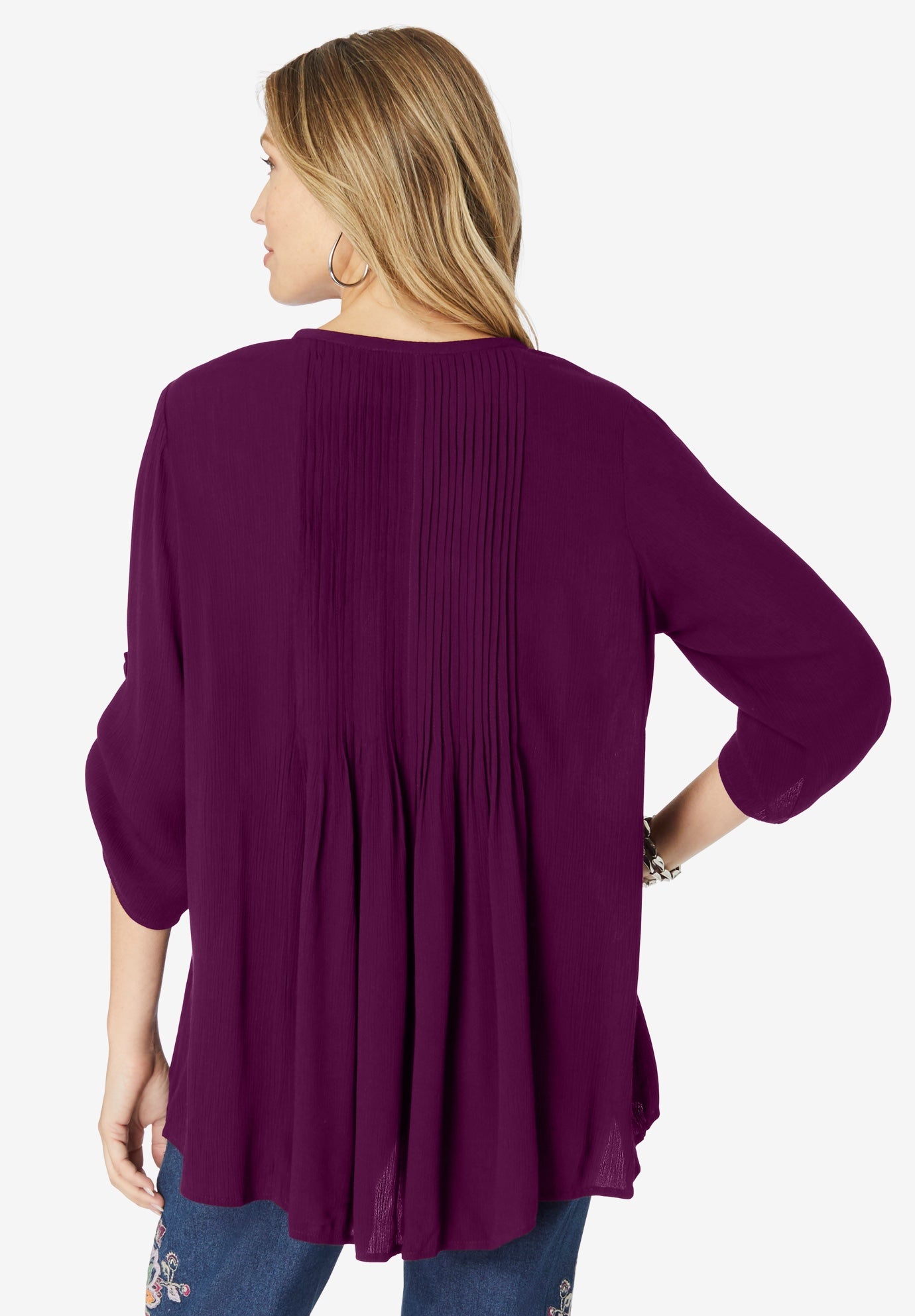 Hand Crinkled Tara Shirt image number 1