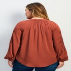 Gabby Embroidered Pintuck Shirt image number 1