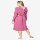 Robe With Satin Hood image number null