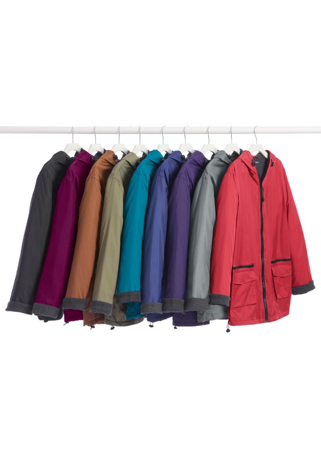 Plus Size Hooded Nylon Jacket image number 10