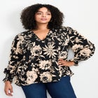 Marcie Shirred Detail Blouse image number 0
