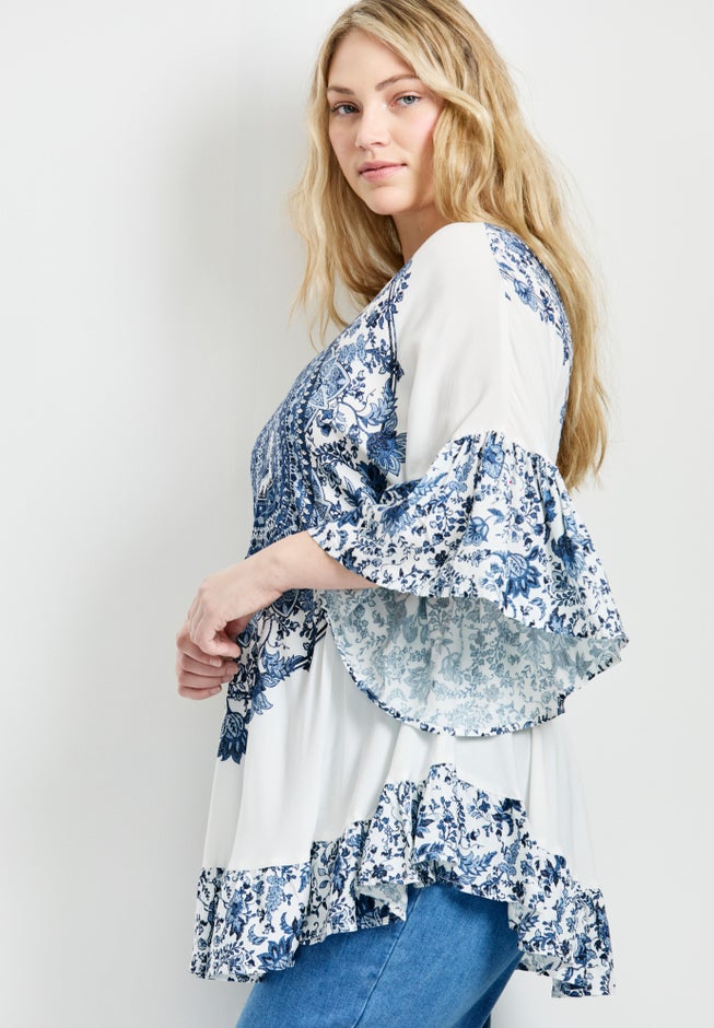 Frankie Frill Detail Tunic image number 3
