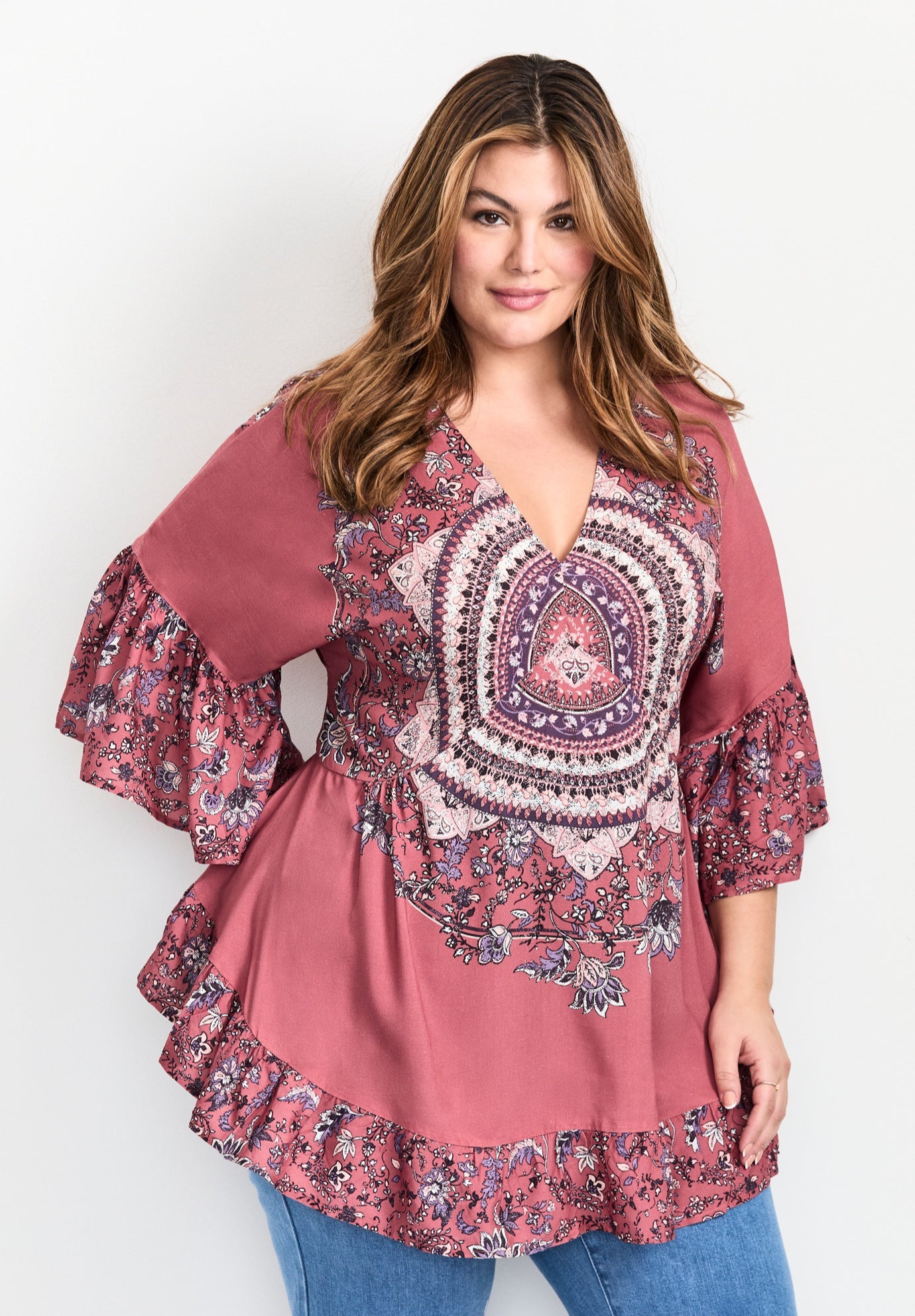 Frankie Frill Detail Tunic image number 3