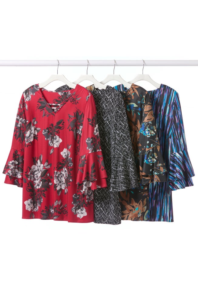 Dream Drape Bell Sleeve Top image number 6