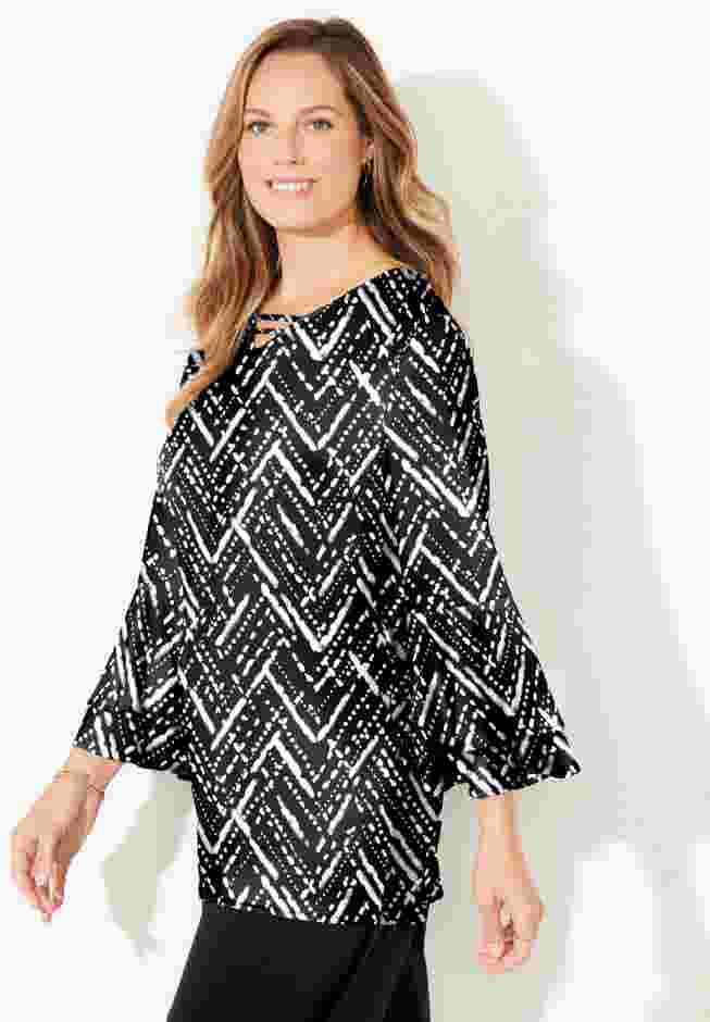 Dream Drape Bell Sleeve Top image number 1