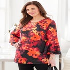 Dream Drape Bell Sleeve Top image number null