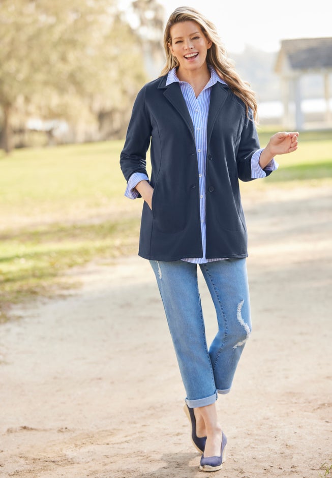 Knit Blazer image number 5