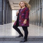 Ponte Print Jacket image number 1