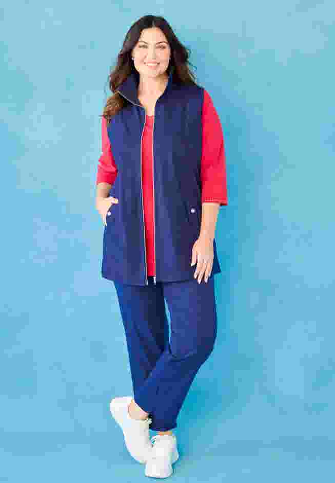 Suprema® Studio Zip Front Vest image number 0