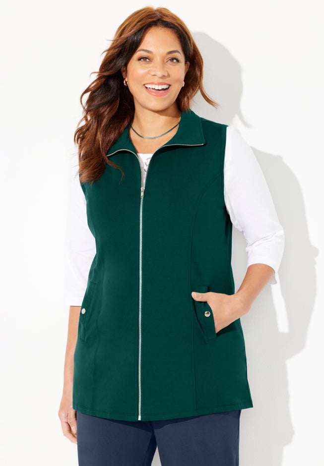 Suprema&reg; Studio Zip Front Vest image number 1