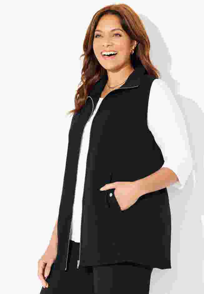 Suprema® Studio Zip Front Vest image number 2