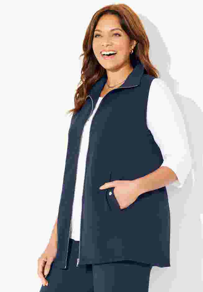 Suprema® Studio Zip Front Vest image number 2