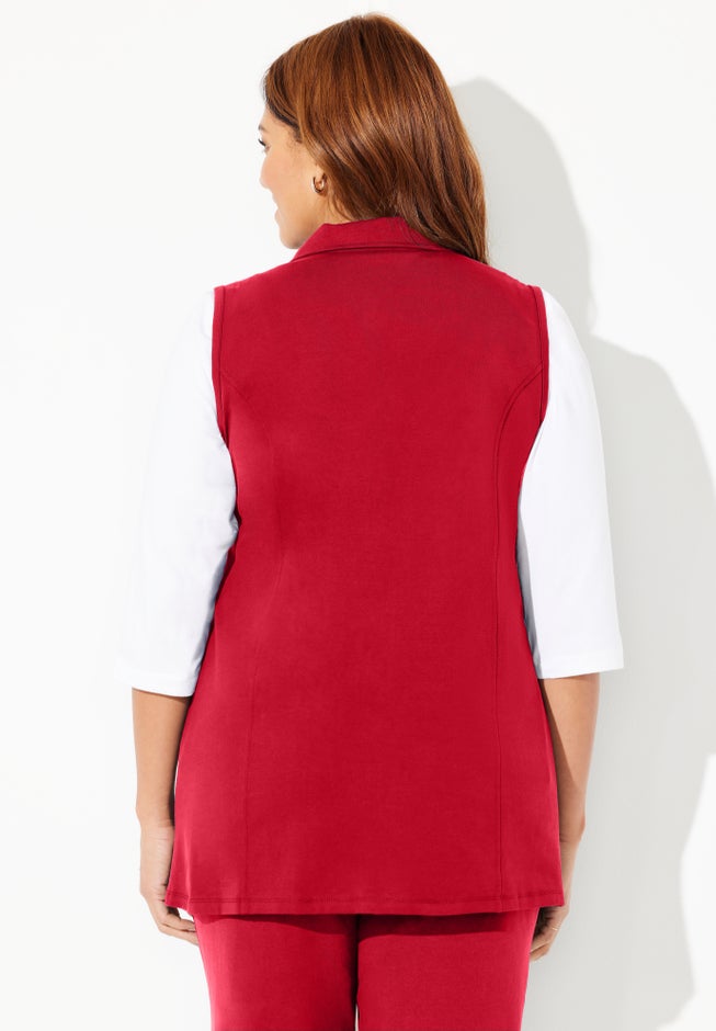 Suprema® Studio Zip Front Vest image number 1