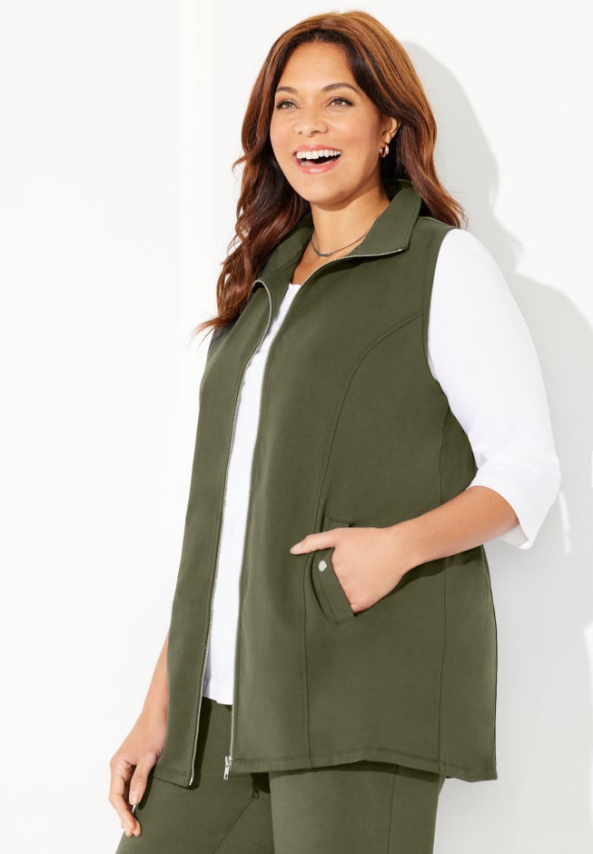 Suprema® Studio Zip Front Vest image number 1