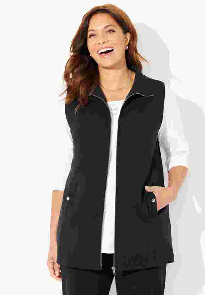Suprema® Studio Zip Front Vest image number 0