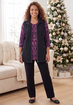 Suprema&reg; Studio Zip Front Vest