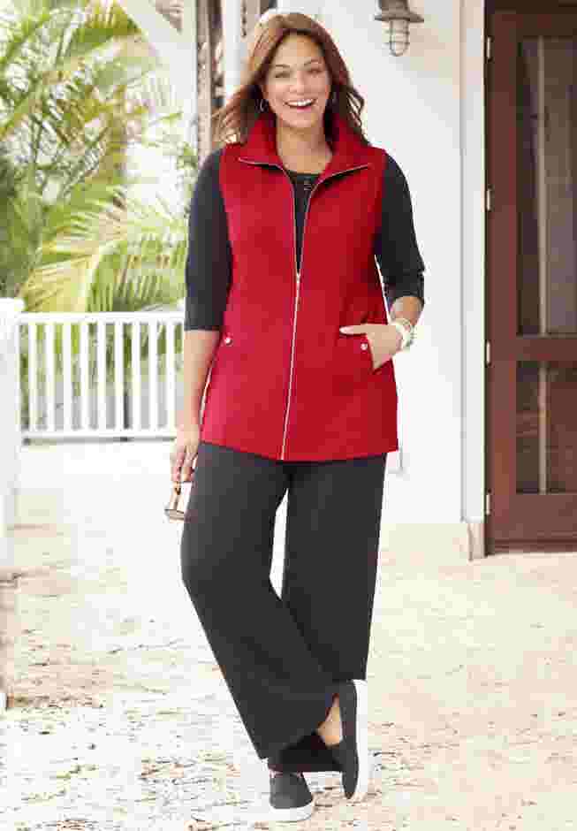Suprema® Studio Zip Front Vest image number 0