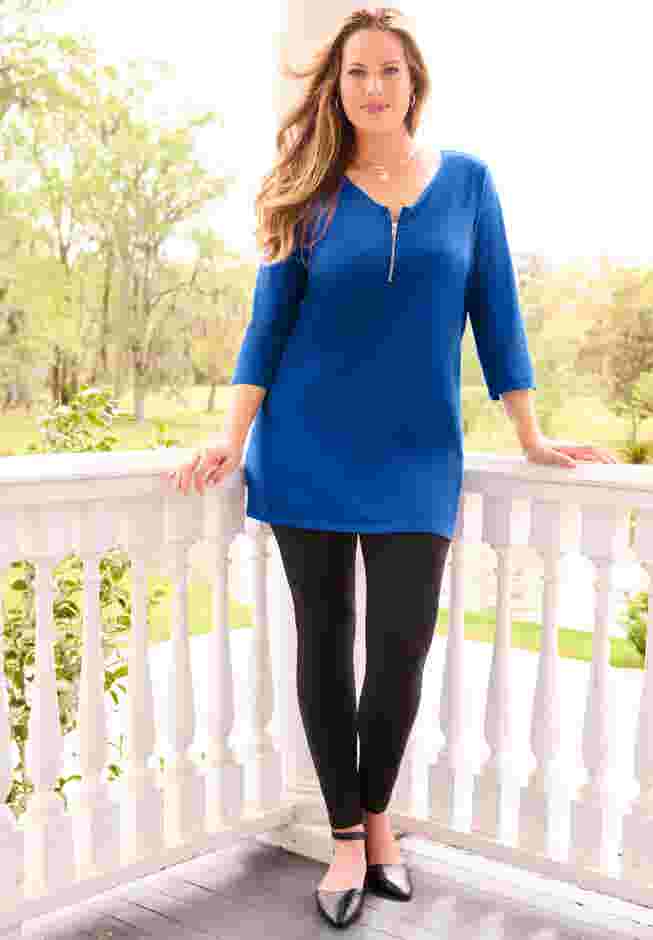 Suprema® Studio Half-Zip Tunic image number 2