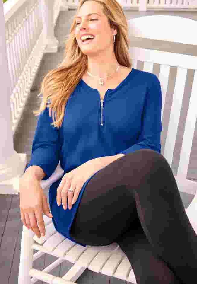 Suprema® Studio Half-Zip Tunic image number 4