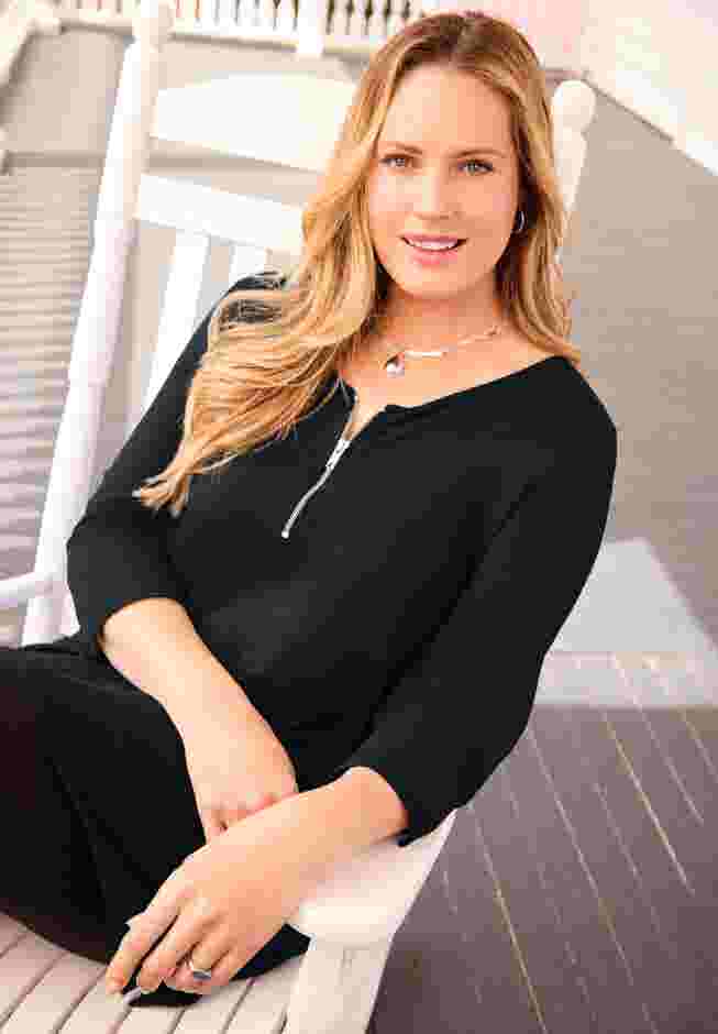 Suprema® Studio Half-Zip Tunic image number 0