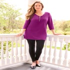 Suprema&reg; Studio Half-Zip Tunic image number null