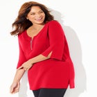 Suprema® Studio Half-Zip Tunic image number null