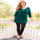 Suprema® Studio Half-Zip Tunic image number null