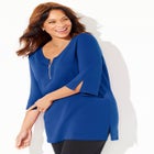 Suprema® Studio Half-Zip Tunic image number null